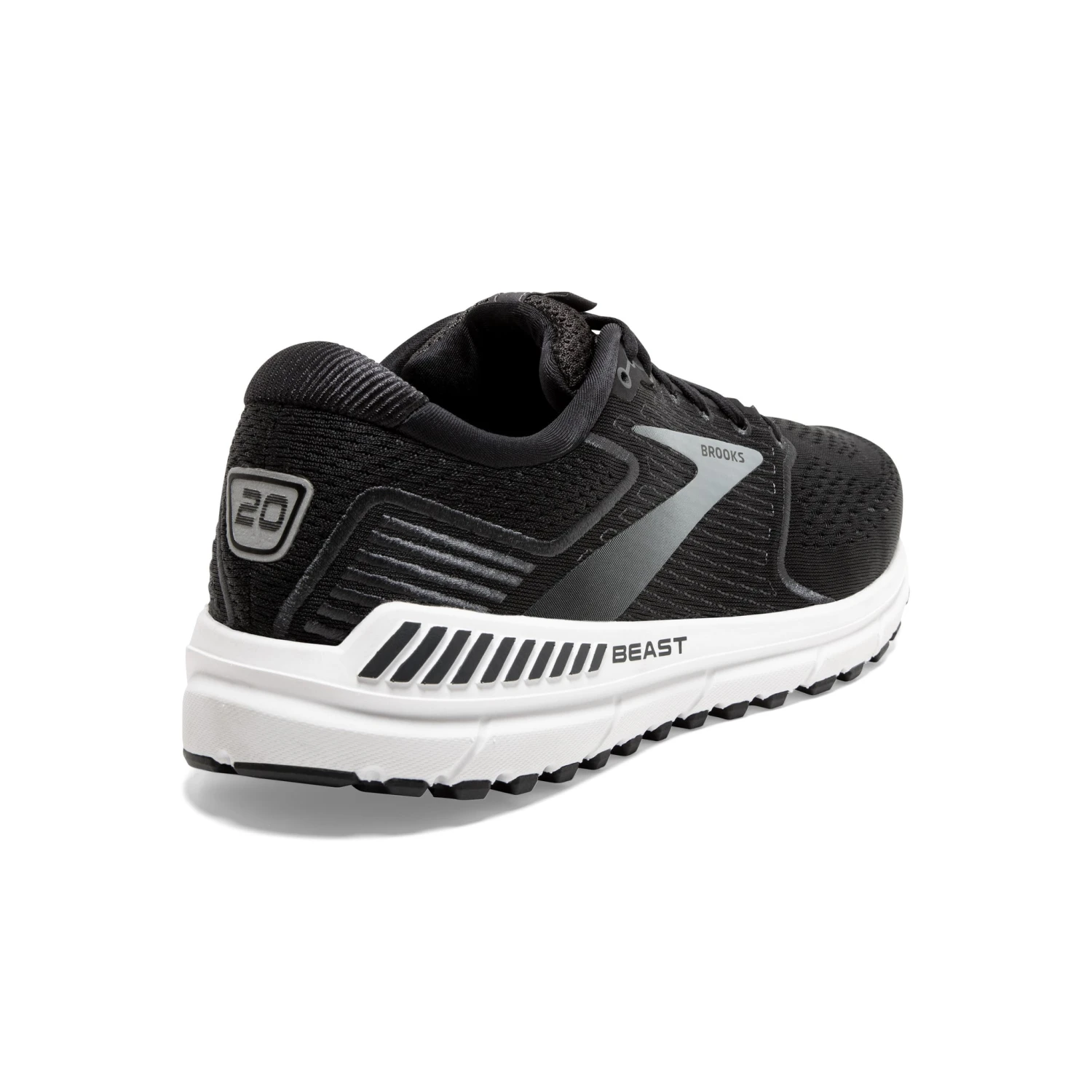 'Brooks' Men's Beast 20 - Black / Ebony / Grey - Image 5