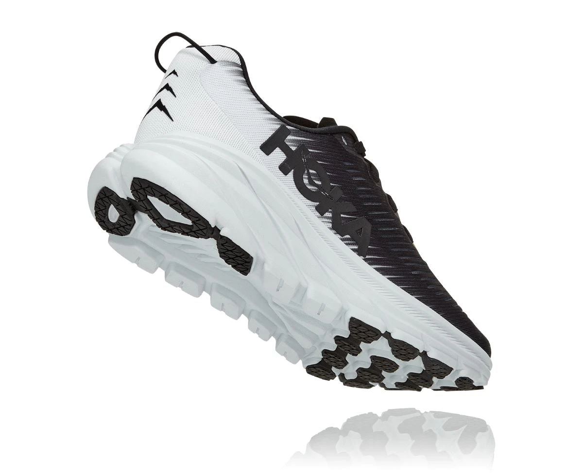 'HOKA' Women's Rincon 3 - Black / White - Image 3