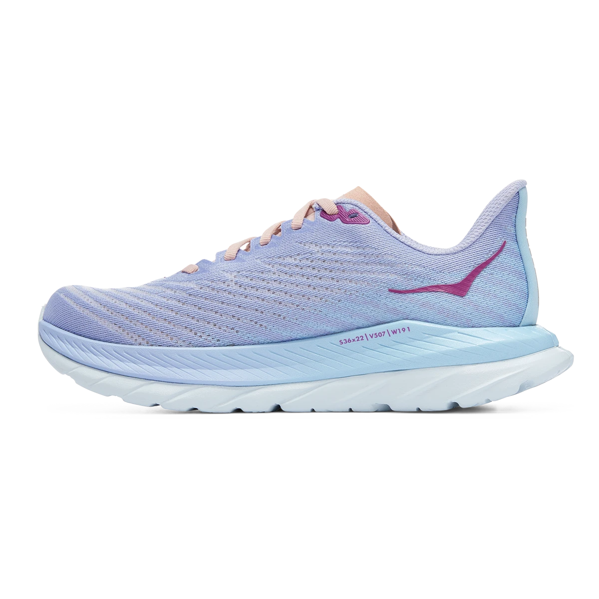'HOKA' Women's Mach 5 - Baby Lavender / Summer Song - Image 5