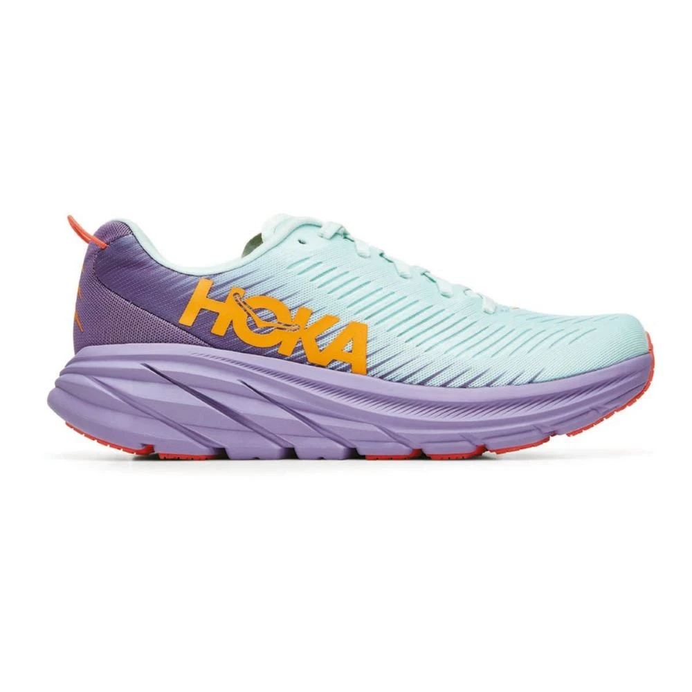 'HOKA' Women's Rincon 3 - Blue Glass / Chalk Violet - Image 4