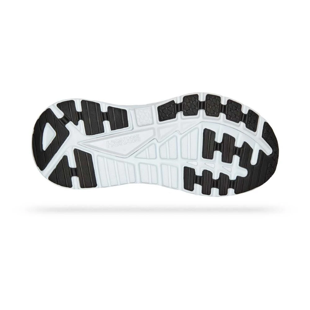 'HOKA' Women's Gaviota 4 - Black / White (Wide) - Image 3