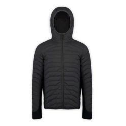 'Boulder Gear' Men's Brooks Hybrid Jacket - Black