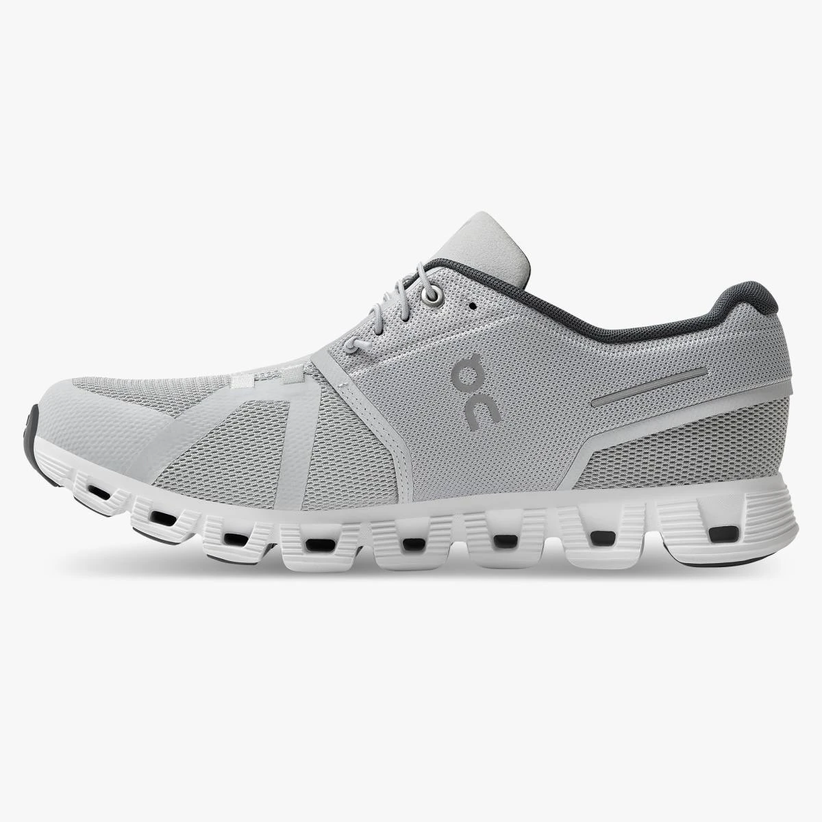 'On Running' Men's Cloud 5 - Glacier / White - Image 6