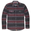 'Dakota Grizzly' Men's Bowie Arctic Fleece Button Down - Ember Smoke