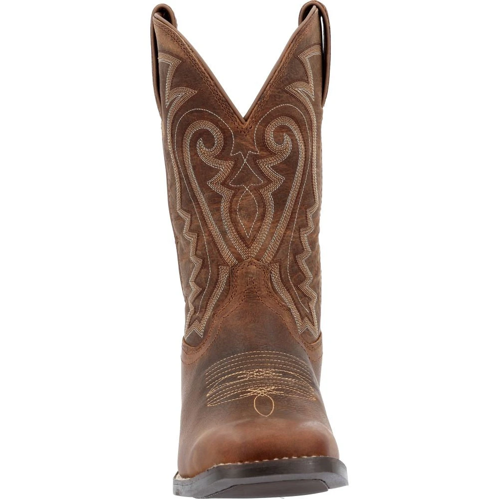 'Durango' Men's 11" Westward Square Toe - PRAIRIE BROWN - Image 4