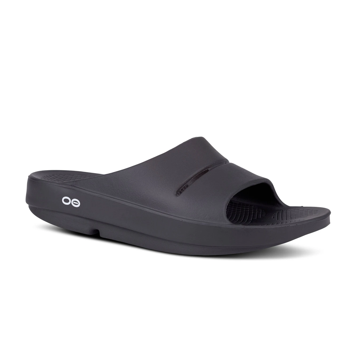 'OOFOS' Unisex OOahh Slide Sandal - Black - Image 2