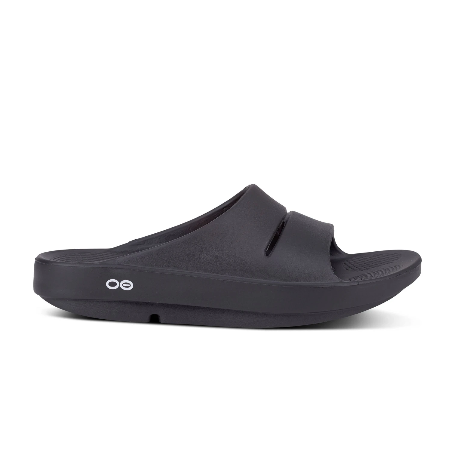 'OOFOS' Unisex OOahh Slide Sandal - Black