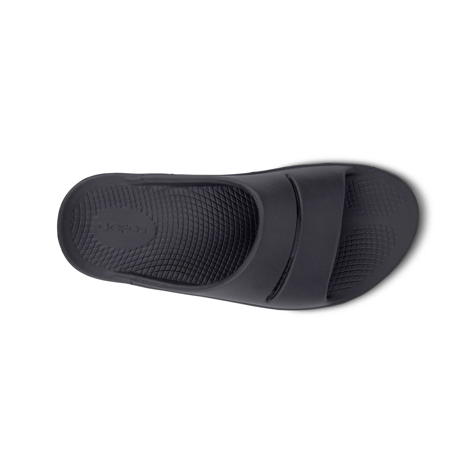 'OOFOS' Unisex OOahh Slide Sandal - Black - Image 6