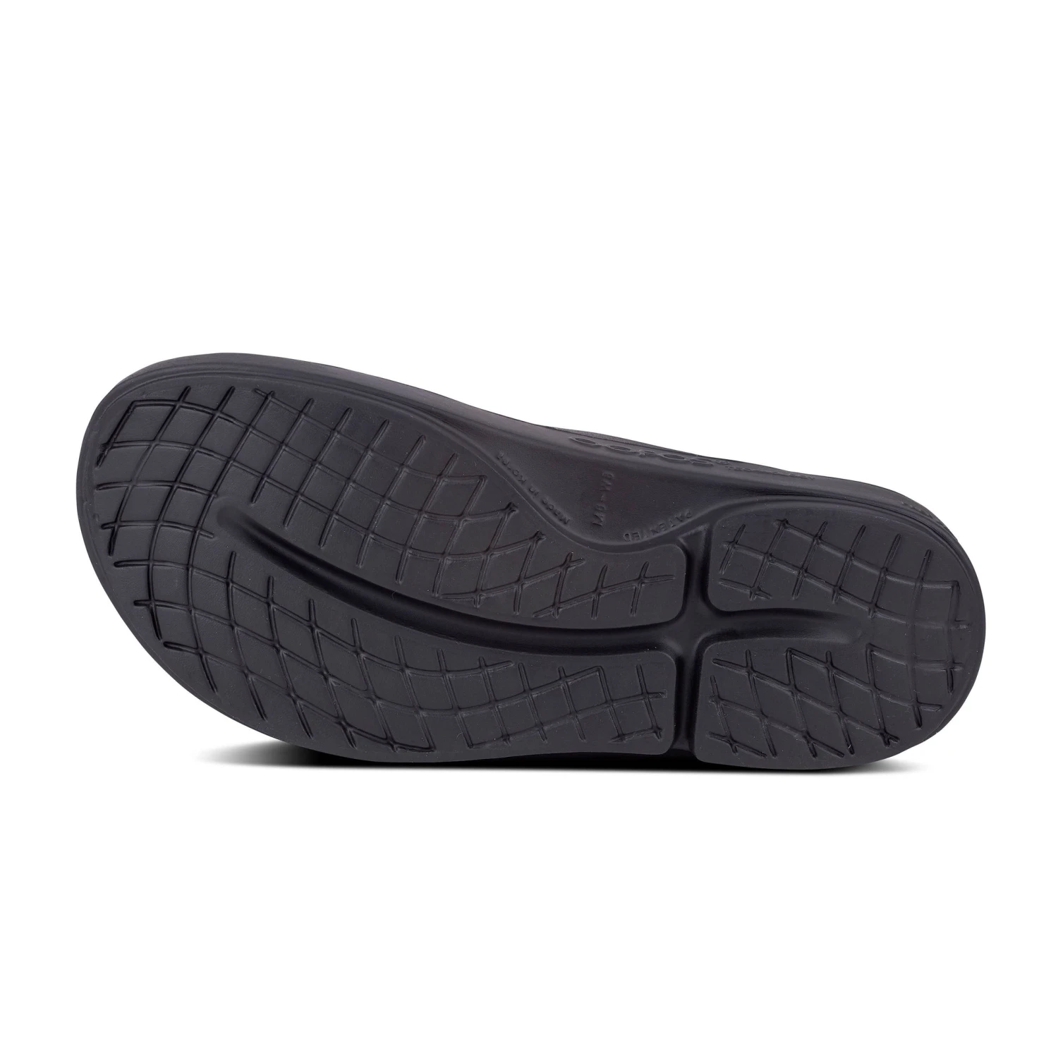 'OOFOS' Unisex OOahh Slide Sandal - Black - Image 7