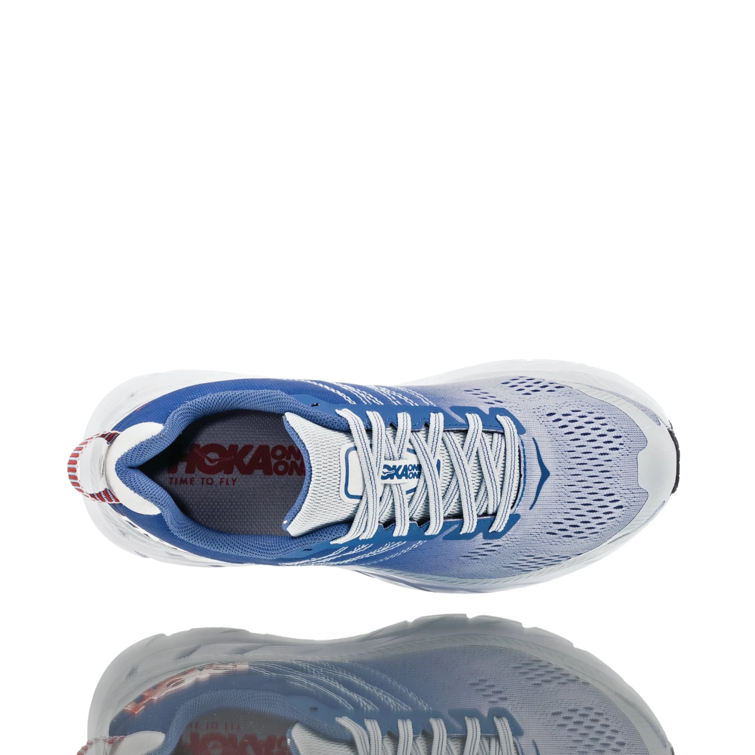 'HOKA' Women's Clifton 6 - Plein Air / Midnight Blue - Image 3